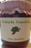 Mängden socker i Confiture rhubarbe framboise