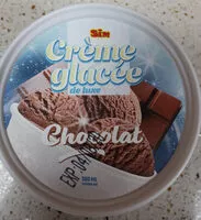 Mängden socker i crème glacée de luxe chocolat