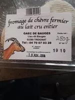 Mängden socker i Fromage de chèvre fermier