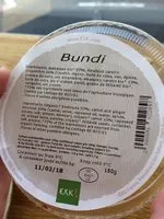 Mängden socker i Bundi