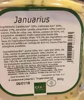 Mängden socker i Januarius