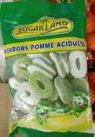 Mängden socker i Bonbons pomme acidulée
