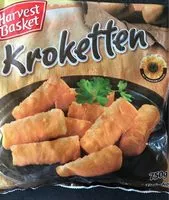 Mängden socker i Potato croquettes