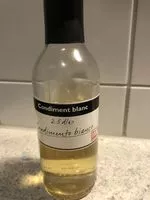 Mängden socker i Condiment blanc