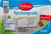 Mängden socker i Speisequark Magerstufe