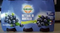 Mängden socker i Nettaro di mirtillo