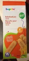 Mängden socker i biscuit pour bébé cacao