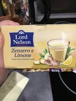 Socker och näringsämnen i Infuso a base do zenzero e limone