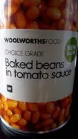 Mängden socker i Baked beans in tomato sauce