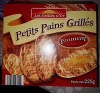 Mängden socker i Petit pain grillés