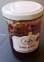 Mängden socker i Confiture fraise des bois