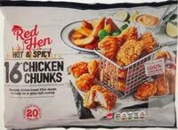 Mängden socker i Hot & Spicy Chicken Chunks