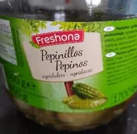 Mängden socker i Pepinillos agridulces