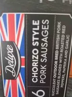 Mängden socker i Chorizo Style Pork Sausages