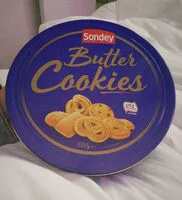 Mängden socker i Butter cookies