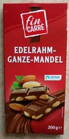 Mängden socker i Lait Amandes entières