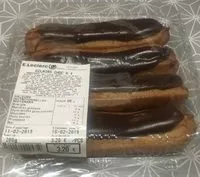 Mängden socker i Eclair chocolat x4