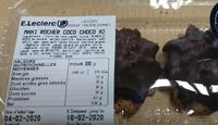 Mängden socker i Maxi Rocher Coco Choco