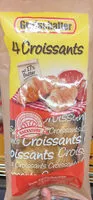 Mängden socker i 4 Croissants