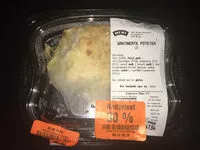 Mängden socker i Gratinerte Poteter