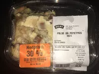 Mängden socker i Pølse og Potetmos