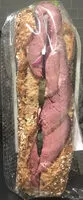 Mängden socker i Baguette flerkorn m/roastbeef
