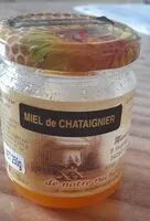 Mängden socker i Miel de chataignier