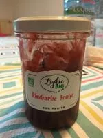 Mängden socker i Confiture rhubarbe fraise