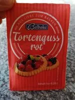 Mängden socker i Tortenguss rot