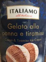 Mängden socker i Crème Glacée Tiramisu Aux Brisures De Biscuits,Marque Gelatelli