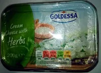 Mängden socker i Goldessa Cream Cheese with Herbs
