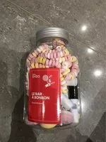 Mängden socker i Le bar a bonbon