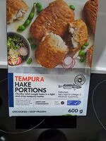 Mängden socker i Tempura Hake Portions