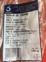 Mängden socker i Rodaja de cherne