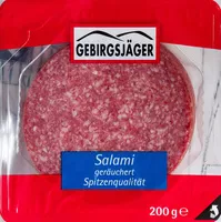 Mängden socker i Salami