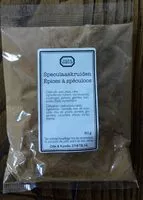 Mängden socker i Epices à speculoos