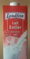 Mängden socker i Lait Entier Stérilisé UHT