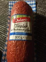 Mängden socker i Tiroler Salami