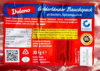 Mängden socker i Gelderländer Bauchspeck