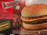 Mängden socker i 6 cheese burgers