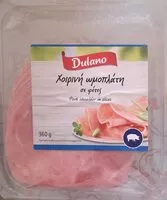 Mängden socker i Pork shoulder in slices