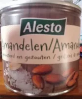 Mängden socker i Amandes grillées et salées 