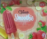 Mängden socker i Smoothie gelatelli