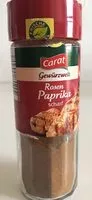 Mängden socker i Rosen Paprika scharf