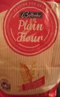 Mängden socker i Plain flour