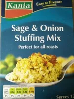 Mängden socker i Kania - Sage & Onion Stuffing