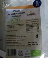 Mängden socker i Grissini au éclat de noisettes