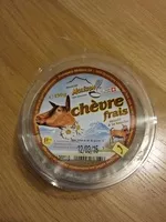 Mängden socker i Chèvre frais 