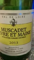 Mängden socker i Muscadet 2016