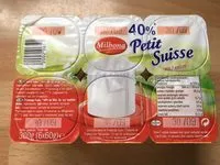 Mängden socker i Petit suisse 40% MG- milbona